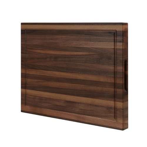 CONSDAN Walnut Cutting Board for Kitchen, USA Grown Hardwood, 20 x 15, with Invisible Inner Handle, Prefinished with Food-Grade Oil, Suitable for Kitchen Edge Grain, 1" Thick