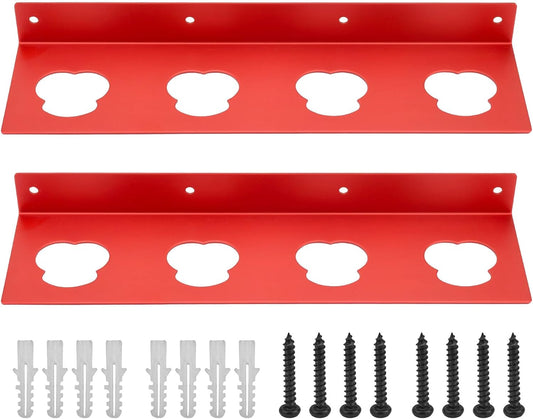 2-Pack 12V 12V Huthbrother Battery Holder W/Screws for Battery Holder, Wall Mount for Batteries