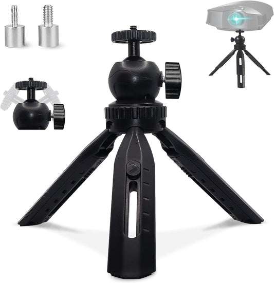 2-Be-Best Mini Projector Stand, Tripod Mount Compatible With DR.J, DBPOWER, Anker, PVO, Artlii, LoongSon, AuKing