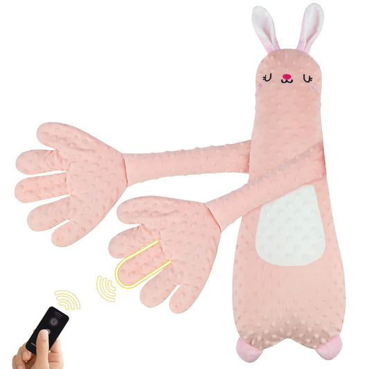 Joyfubabe Baby Soothers Toys, Cute Animal Plush Stuffed Doll Toy for Girls Boys, Plush Figure Soothing Toys for Home and Travel
