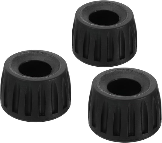 17mm 3 Pack PATIKIL Universal ID Rubber Tripod Feet, Anti-Slip Tripod Replacement Parts for Camera Tripods Monopod