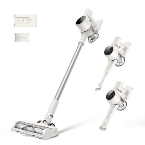 DREAME Cordless Vacuum Cleaner R10 Pure, 120AW Powerful Suction, Stick Vacuum Cleaner for Home, Anti-Tangle, LED Headlights, Up to 60 Mins Runtime, Lightweight for Carpet, Hard Floor, Pet Hair