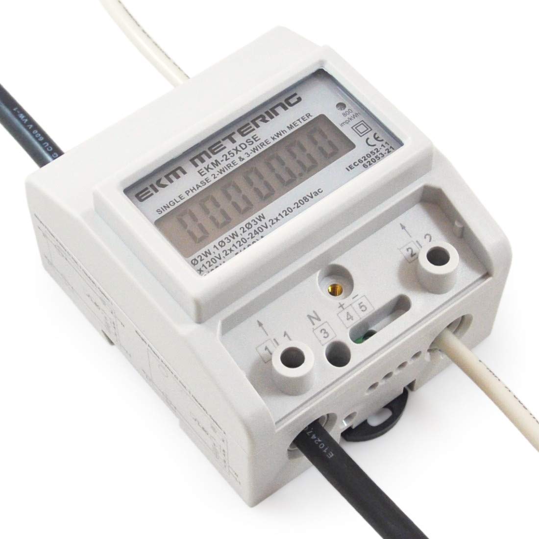 Universal Single Phase kWh Meter, 2 or 3-Wire, 120V up to 120/240V, 100A, 60Hz