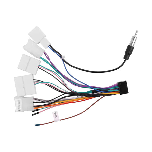 16PIN RAV4 Car aftermarket Radio Wiring Harness for Toyota Camry Corolla Tundra Highlander Car Stereo Wire Harness
