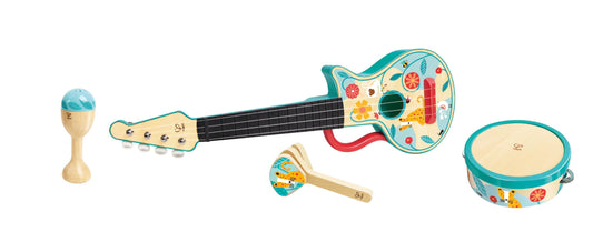 Hape 3Y+ 4 in 1 Kids Instrument Set
