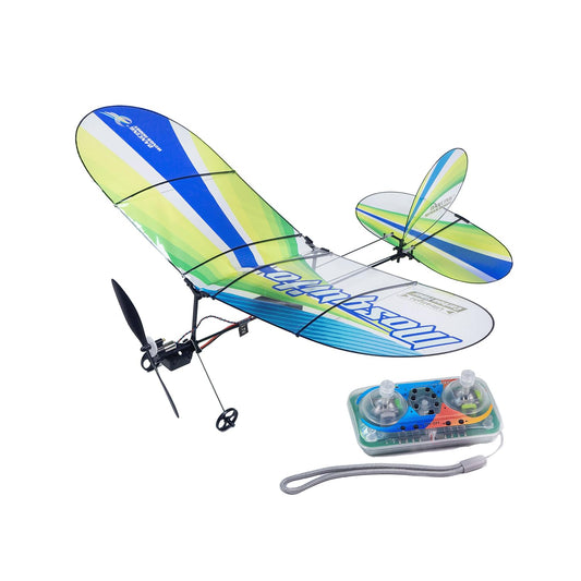 E43 Mosquito RTF RC Airplane for Adults, Micro EPP RC Foam Plane 14.1 Inch Wingspan, 2.4GHz 3CH Slow Flyer for Indoor Fly