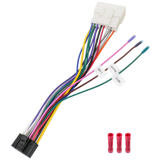 16Pin-14Pin Android Radio Wiring Harness Replacement for Subaru Outback Forester Liberty Legacy Impreza WRX,Aftermarket