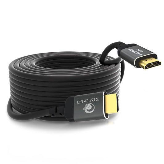 50ft 4K 60Hz 2K 1080p 3D PS3/4 (15m) HDMI Cable, Ultra High Speed Long HDMI Cables Support ARC, Gold Plated Connectors