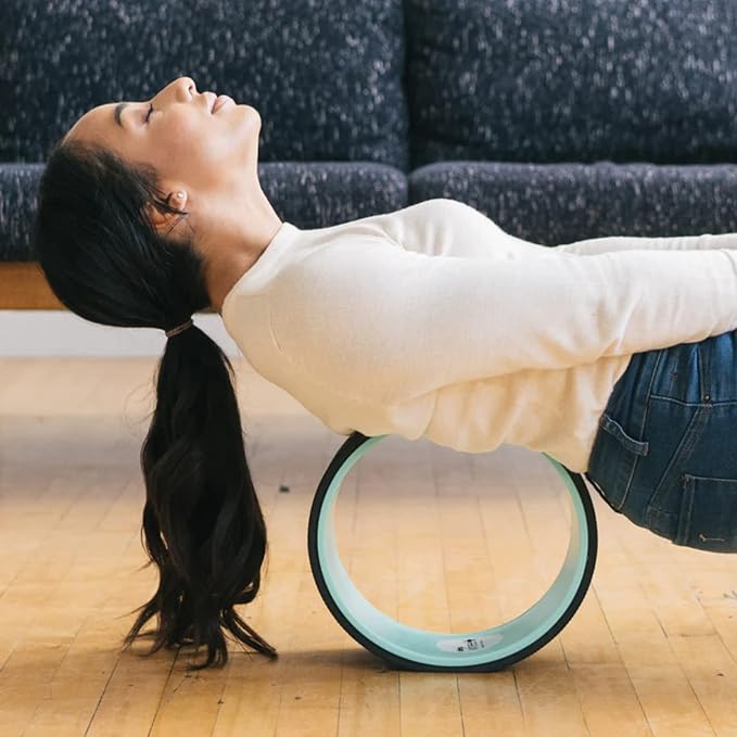 Chirp Wheel+ Foam Roller for Back Pain Relief, Muscle Therapy, and Deep Tissue Massage 6" and 10" Inch