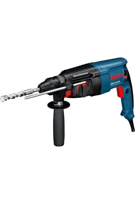 Bosch GBH 2-26 DRE Professional Rotary Hammer with SDS-plus The Fast All - Rounder For Daily Use Easy Grip 800W (220v Corded Europe type C plug)
