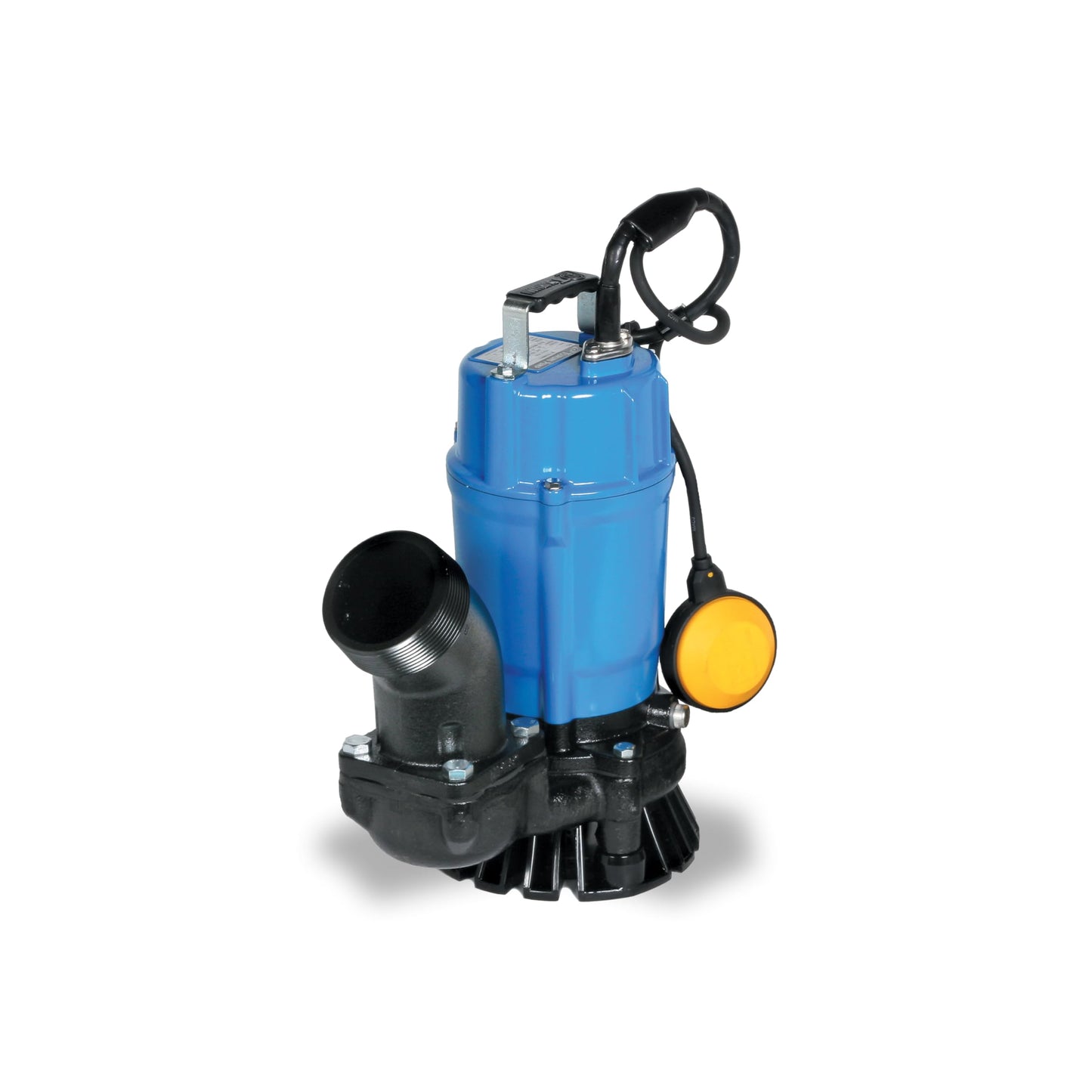 Tsurumi Pump HSZ3.75S Submersible Trash Pump with Float Switch 1 HP 115V 3" Discharge for Sand and Solids Dewatering | 66 GPM / 4000 GPH