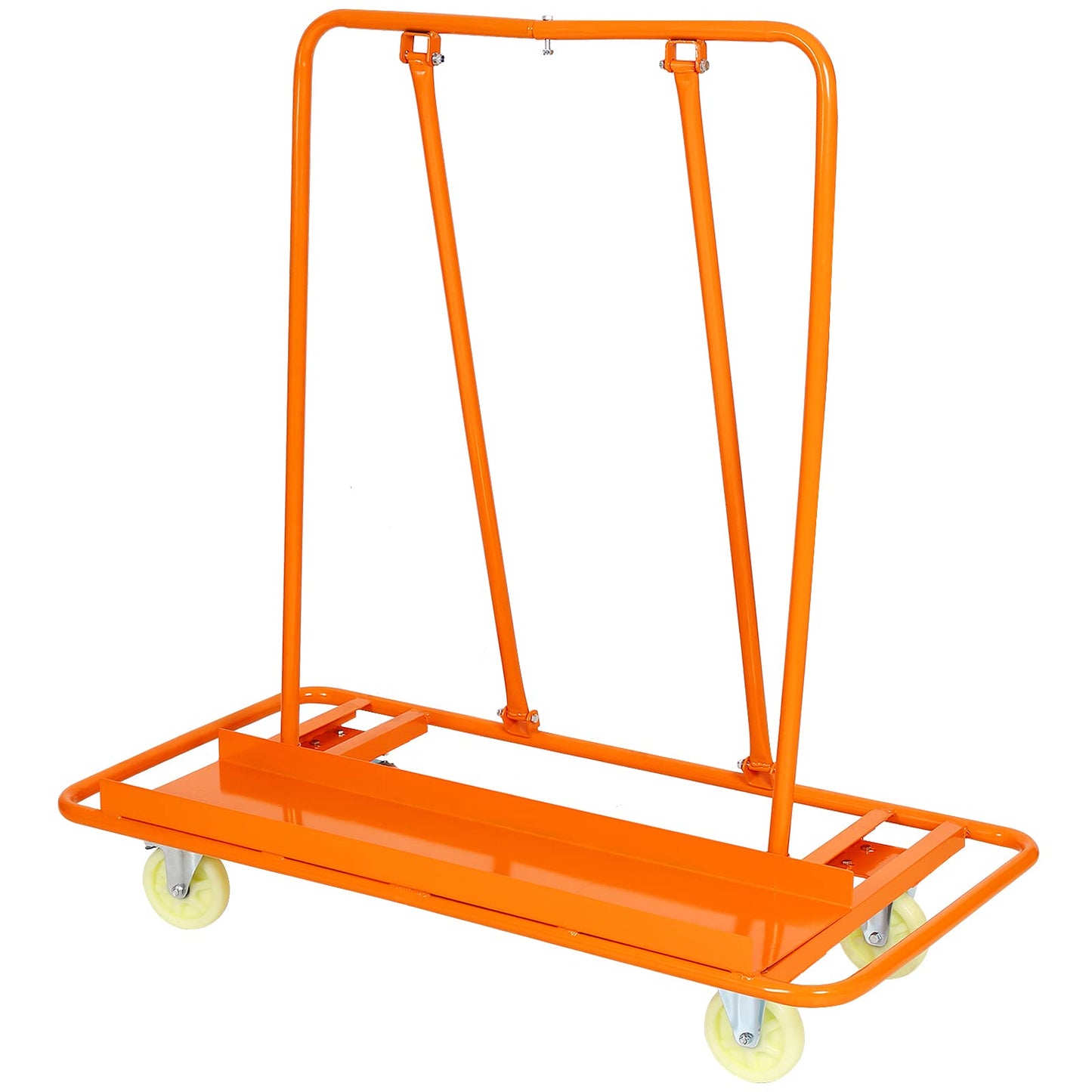 Drywall Cart, Drywall Dolly with 4 Swivel Wheels, 1800lbs Drywall Sheet Cart Use for Handling Wall Panel, Sheetrock, Wood Panel, for Garage, Home, Warehouse