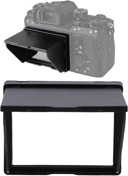 3.2 Inch 3.2 inch Bewinner Camera LCD Screen Hood for Universal LCD Screens Cameras, Camera Foldable Sun Shade Cover