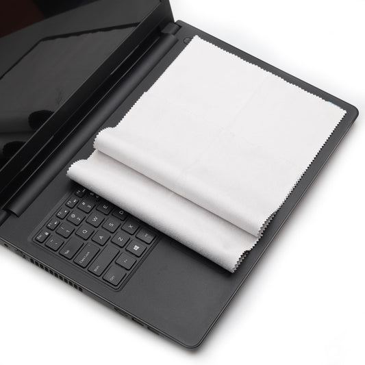 2-Pack 15.6"-17.3" Microfiber Laptop Cleaning Cloth - Clean Screen Dust & Protect Keyboard, Compatible