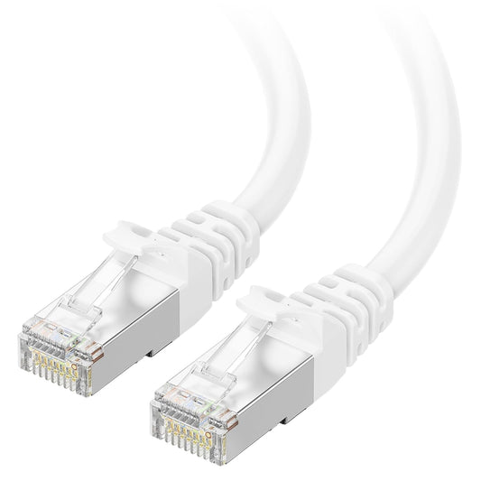 10Gbps 6A 75ft, 6A Cat6A Cable Matters Snagless Shielded Cat Ethernet Cable - Cat Cable, Cord, Ethernet Cord, White