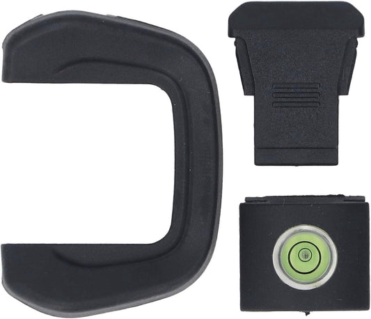 Camera Viewfinder Eyecup with Level Hot Shoe, ABS Material, Compatible with R Camera - Durable Protection, Angle