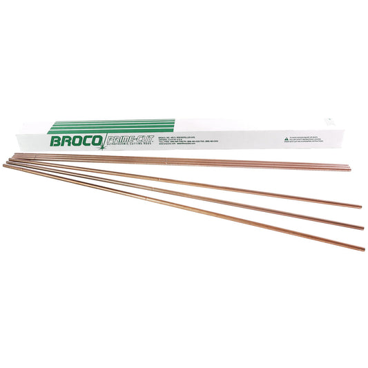 Broco Industrial Prime Cut Exothermic Cutting Rods - For Exothermic Cutting Torch Kit, Industrial-Grade for Metal Cutting, 3/8" x 36", 25 Rods