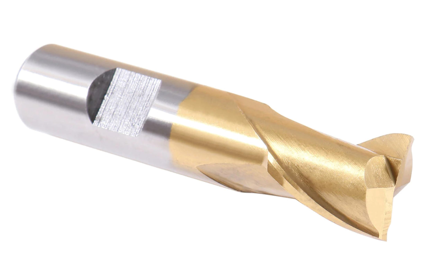 Accusize Industrial Tools 20 Pc H.S.S. Tin Coated End Mill Set, Metric Size, Cutting Diameter from 3 mm up to 20 mm, 2 Flute and 4 Flute, 1810-0104