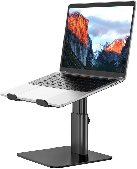 BESIGN LSX6N 10-15.6" Laptop Stand, Ergonomic Adjustable Notebook Riser, Computer Holder, Laptop Mount Compatible