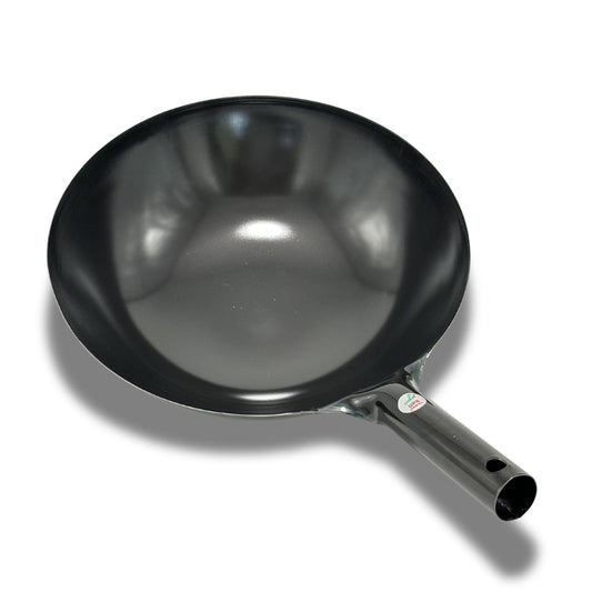 UPB Japan Kanda Iron Beijing Wok - Lightweight and Durable - Perfect for Authentic Japanese Cooking - 15.3 inch 39cm