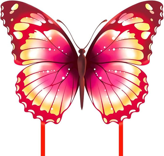 Mint's Colorful Life Butterfly Kite for Kids & Adults Easy to Fly, Large Single Line Kites with 300ft String Kite Handle