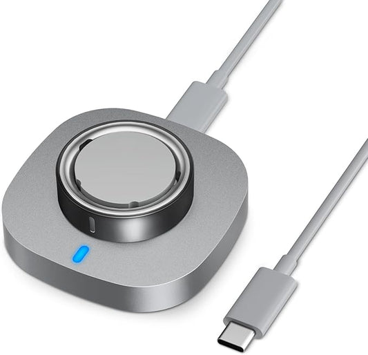 Compatible with Oura Ring Gen 4 Charger Size 4, Fast Charging Dock with USB-C Cable