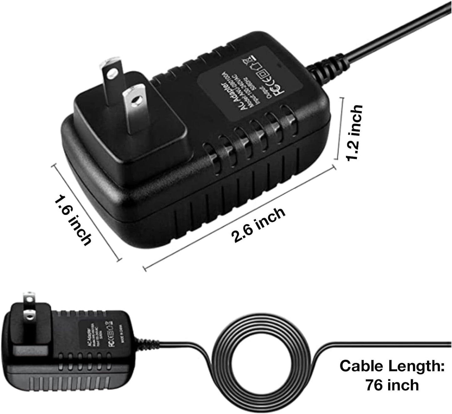 LKPower S802 M8 4K AC Adapter for Keedox MB Quad Core Android Smart TV Box Media Player