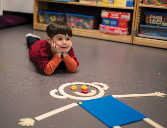 Learning Without Tears, Build Mat Man Kit, Age 4+,Preschool+, Handwriting Without Tears, Wood Letter Pieces, Sing Along CD, Poster, Mat Man Hands, School & Home, Sensory & Motor Skills