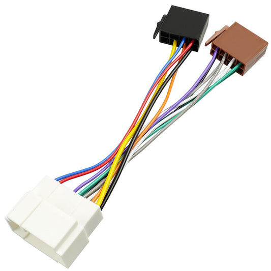 20Pin Aftermarket Radio Wiring Harness Adapter Compatible with Honda Suzuki Acura ISO Car Stereo Wire Harness Cable