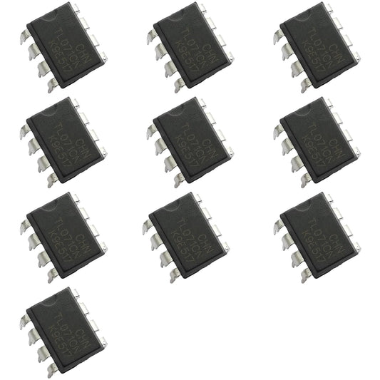 Bridgold 10pcs TL071CN TL071ACP TL071ACN TL071 071 AmplifierDIP-8. Low Noise JFET Quad Operational