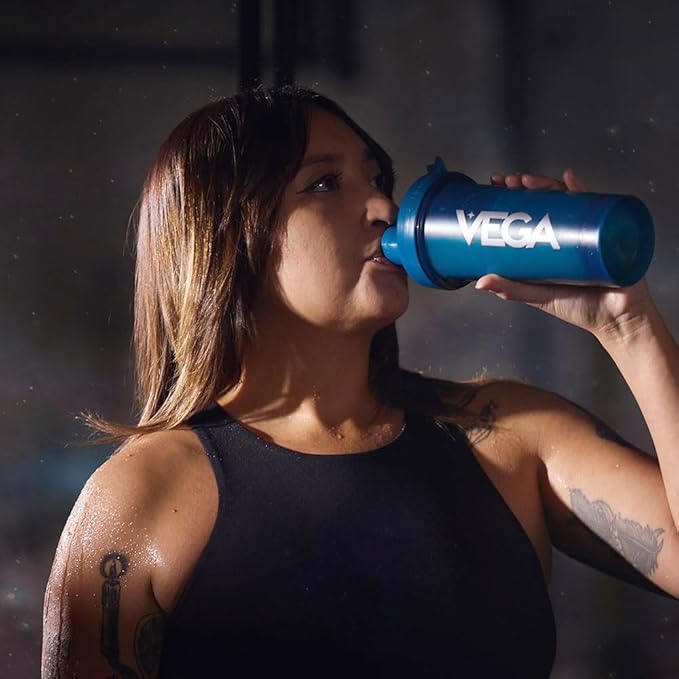 Vega Protein + Creatine - 30g Plant-Based Protein, Vanilla, 13 Servings, 3g Creatine, 5g BCAAs, Vegan, Keto, Gluten Free, Dairy Free, Low Carb, for Muscle Growth & Repair, Drink Mix, 22oz