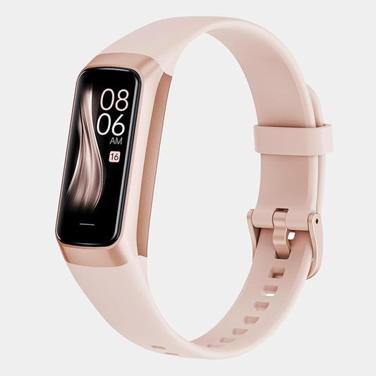Fitness Tracker with 24/7 Heart Rate, Blood Oxygen Blood Pressure Sleep Monitor, Activity Trackers 5 ATM Waterproof,Step Calorie Counter Pedometer Health Smart Watch for Women Men
