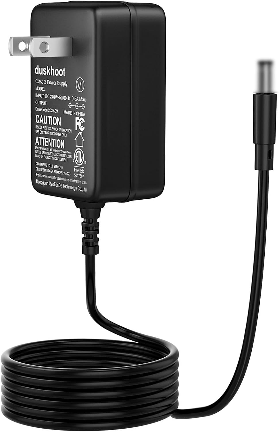 Duskhoot AC Adapter for Charging Effects Bakery French Bread Delay Effects Pedal Power Supply Mains PSU