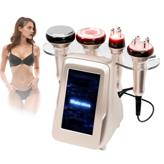 Body Massager Machine Body Multifunctional Beauty Machine Cellulite Device, White