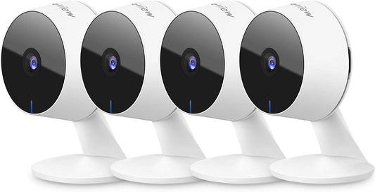 LaView 4pcs, 1080P, Security Cameras Home Security Camera Indoor Wi-Fi Cameras Wired for Pet, Motion Detection, Two-Way