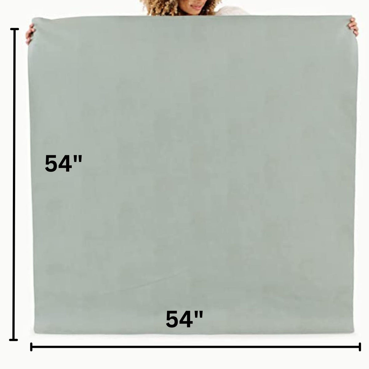 Uniklook Vegan Leather Mat Multipurpose Playmat Kids Infant Picnic Blanket - Waterproof Baby Splat mat for High Chair Sand Proof Beach Blanket Indoor Outdoor (Sage+Dawn Blue)