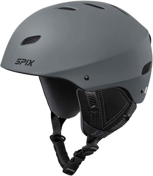 SPIX Ski Helmet Snowboard Helmet - ASTM Safety Standard Size Adjustable for Adults Youth Men and Women