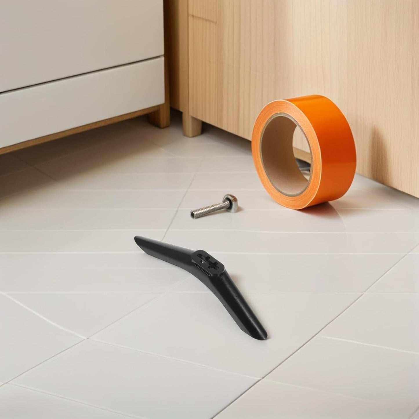 Cabilock 32-43 Inch Tv Stand Base and Bracket Replacement with Screws for LED LCD Televisions, Universal Tabletop