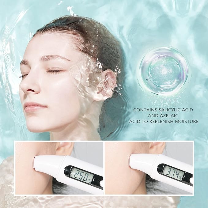 Facial Mask Anti Acne Face Masks Skin Care, Sheet Masks With Salicylic Acid Sheet For Acne Prone Hydrating Moisturizing Skincare for Scar Breakouts Pimple Beauty Oil Control Redness 10 Sheets