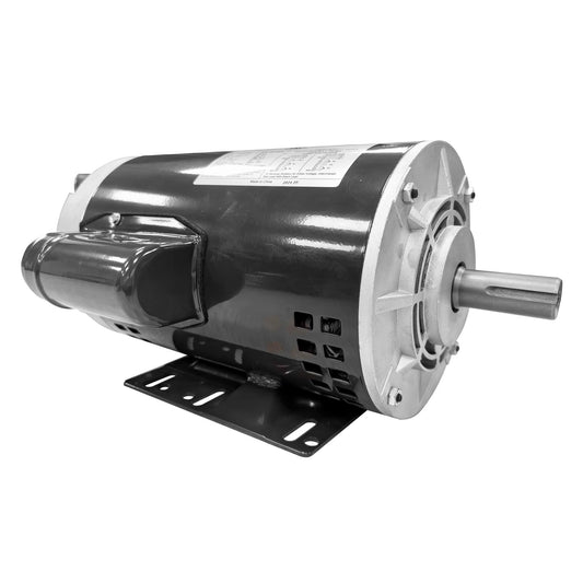 1HP Electric Single Phase Motor Electric AC Motor Air Compressor Motor 56C Frame, 115/208V-230V, 60HZ, 1750RPM, 5/8" Shaft Diameter, 1.9" Shaft Length, CW/CCW, UL Listed