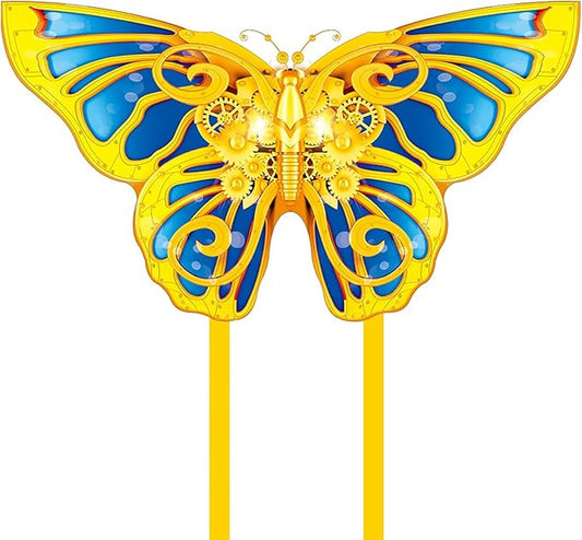 Mint's Colorful Life Butterfly Kite for Kids & Adults Easy to Fly, Large Single Line Kites with 300ft String Kite Handle