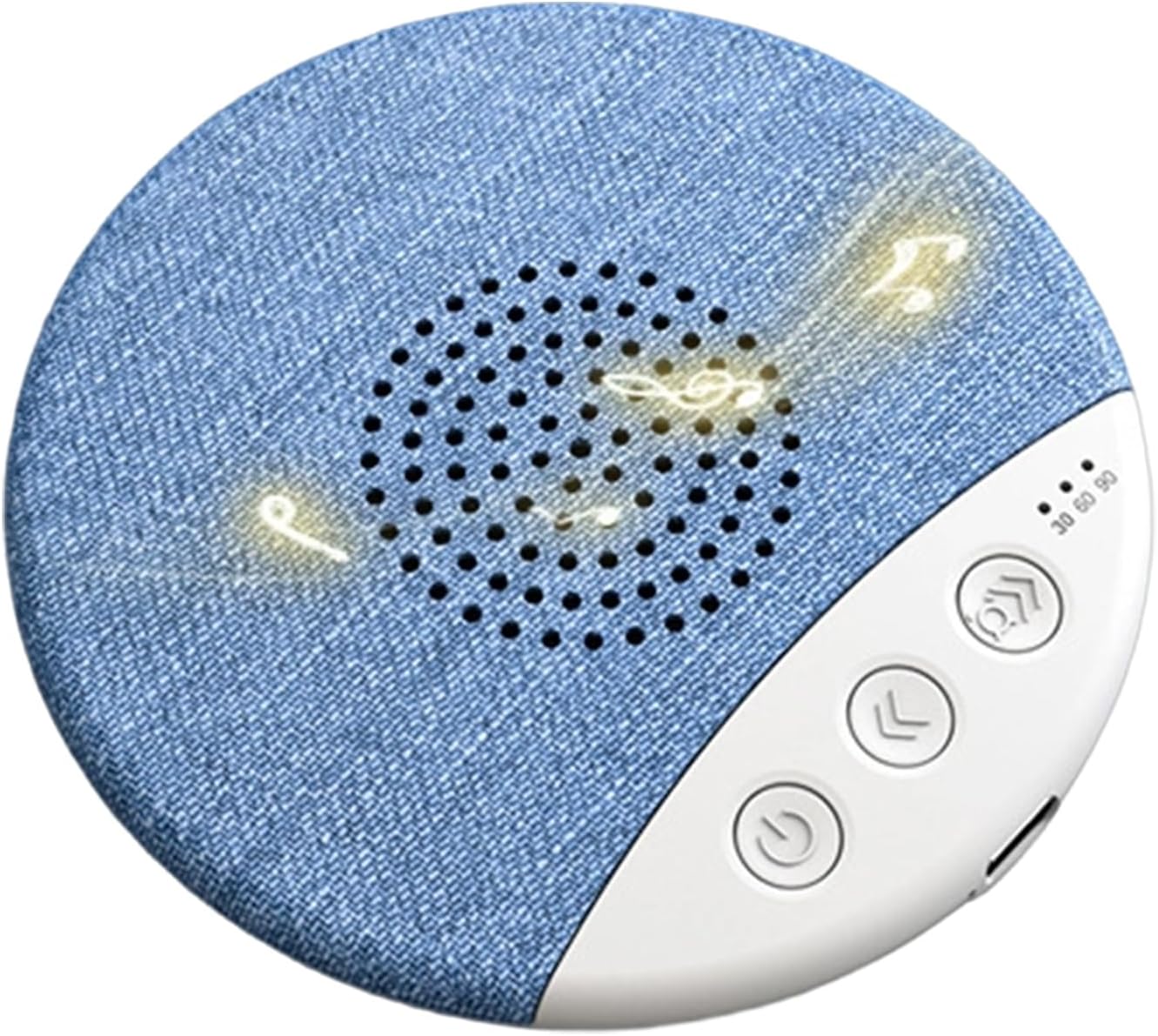 Generic 3.5mm Ultra Slim Pillow Speaker, Compact Sleep Sound Device, Jack Audio Pad with White Noise, Soft Silicone