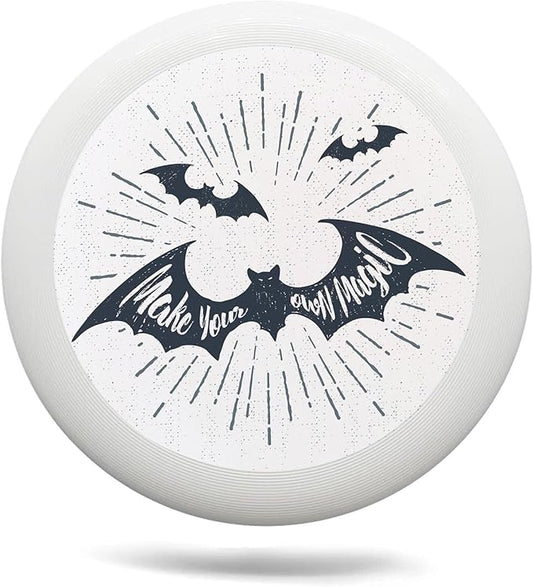 Rainbow Flower Outdoor Flying Disc Abstract Colorful Floral Ultimate Disc 175g for Boys Girls Men Women Birthday Christmas
