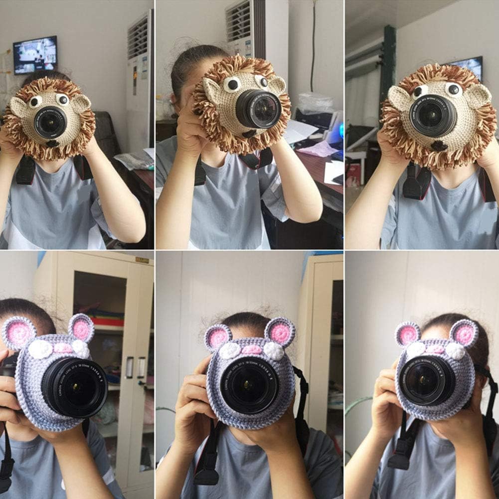 Frandilo Camera Buddies, Shutter Huggers for Getting The Baby's Attention, Child Lens Accessory Handmade Pet Shutter