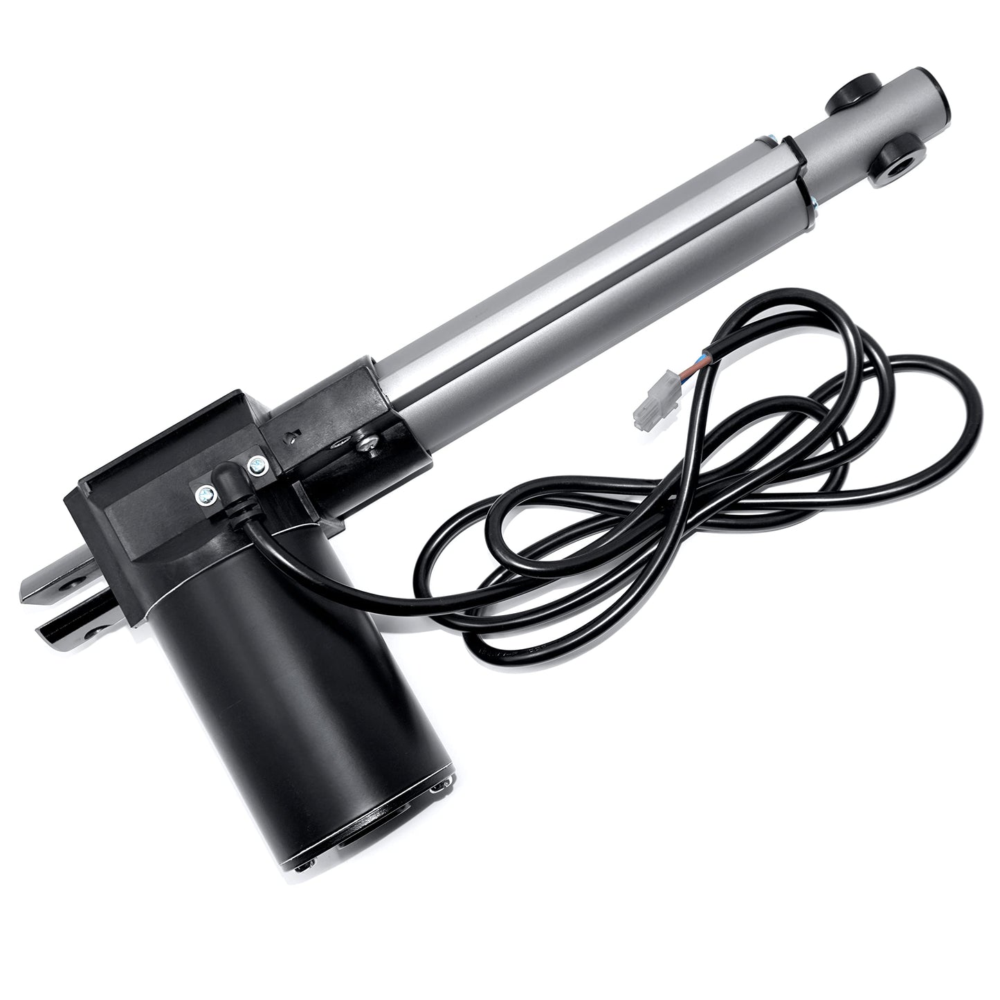 Progressive Automations 12V Linear Electric Actuator - 6 inches Stroke, 600 lbs Force with Low-Current Rating DC Motor and Durable Stroke for Automotive, Medical, Robotics Usage, PA-03-6-600