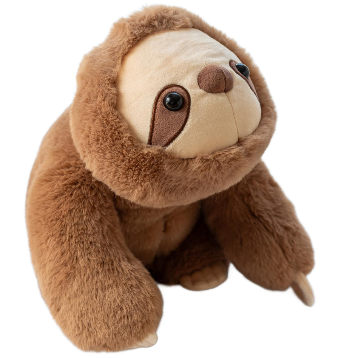 Snugglekid Sloth Sensory Weighted Vibrating Pillow, Pressure Activated for Kids Adults, Plush Minky Soft Size: 11 by 20 inches Pillow Animal, Calming Therapy for Focus and Balance for Gift Birthday