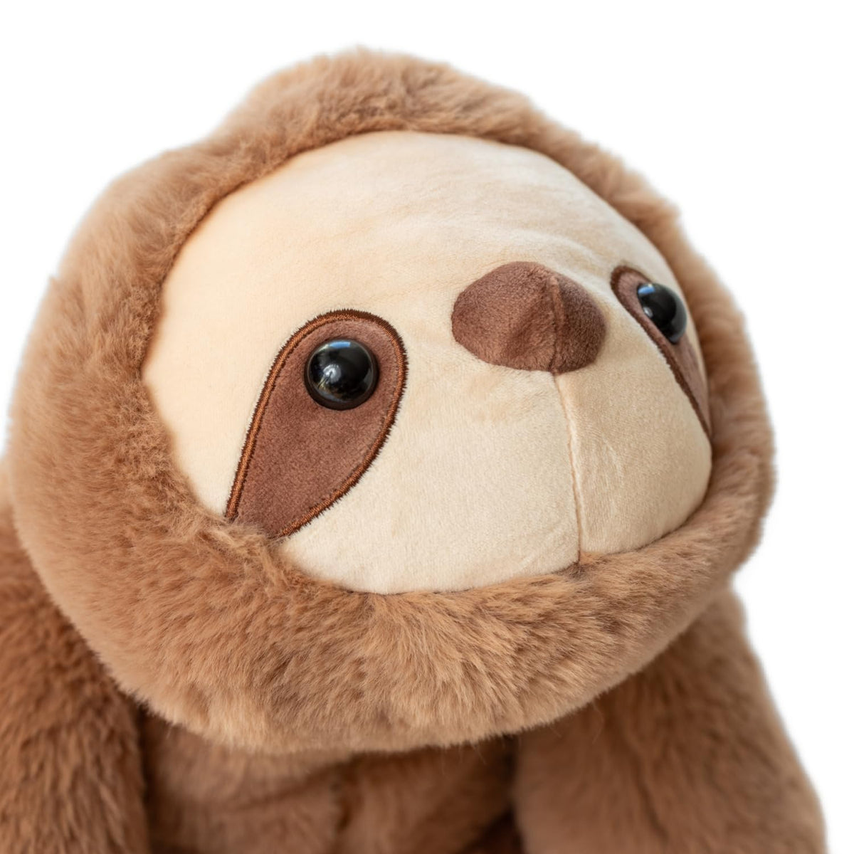 Snugglekid Sloth Sensory Weighted Vibrating Pillow, Pressure Activated for Kids Adults, Plush Minky Soft Size: 11 by 20 inches Pillow Animal, Calming Therapy for Focus and Balance for Gift Birthday