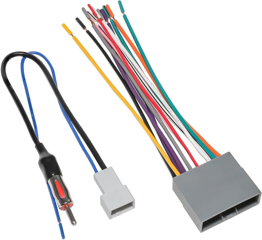 2006-2011 1991-1998 NuIth Car Radio Wiring Harness Connector for Select Honda Civic Odyssey CR-V, Acura Legend CL RL
