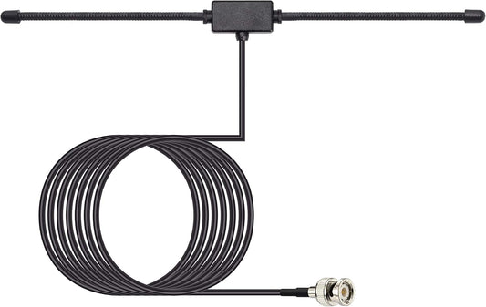 BINGFU 20-1300MHz Police Radio Scanner Dipole Antenna Adhesive Mount BNC Male Vehicle Mobile Ham Amateur Antenna