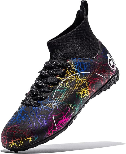 Boy Soccer Cleats Big Kids Soccer Shoes Professional Soccer Cleats Shoes,Unisex Soccer Sneakers for Little Kids Athletic